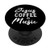 Jesus Coffee and Music Funny Musician Christian Band Gift PopSockets PopGrip- Swappable Grip for Phones  and  Tablets