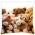 LESGAULEST Throw Pillow Cover -18x18 inch- - Soft Toys Stuffed Animals Teddy Bear Soft Toy Toys