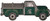 Fan Creations NCAA Michigan State Spartans Unisex Michigan State 15in Truck Cutout Team Color 15 inch