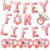 Rose Gold Bridal Shower Balloons Bachelorette Party Decorations - Wifey for Lifey Foil Letter Balloons Hanging Banner - Diamond Ring Foil Balloon - Bride Balloon Rose Gold - Engagement Party Decoration - Bride Gift Rose Gold Bridal Shower Balloons Bachelorette Party Decorations - Wifey for Lifey Foil Letter Balloons Hanging Banner - Diamond Ring Foil Balloon - Bride Balloon Rose Gold - Engagement Party Decoration - Bride Gift