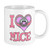 CafePress I Love -Heart- Mice Mug Unique Coffee Mug Coffee Cup
