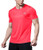H Hellisal Men's Quick Dry Short Sleeve Athletic T-Shirt Gym Active Moisture Wicking Fluorescent Orange S