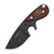 JXE JXO Fixed Blade Outdoor Knife with Sheath Full Tang Cleaver Hunting Field Knife Survival Knife with Red Wood Handle