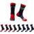 GooDay 4 Pairs Donald Trump 2020 Dress Crew Socks Make America Great Again MAGA Socks