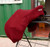 Harrison Howard Fleece Horse Saddle Cover for Drassage Horse Saddle-Red