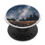 Navy Blue Tent Camping Night Sky Stars Forest Woods Hiking PopSockets PopGrip- Swappable Grip for Phones  and  Tablets