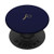 Yellow Initial Letter J Heart Minimalist Navy Blue PopSockets PopGrip- Swappable Grip for Phones  and  Tablets