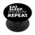 Painter Funny Gift - Eat Sleep Paint Repeat PopSockets PopGrip- Swappable Grip for Phones  and  Tablets
