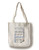 Lantern Press Minneapolis Minnesota Typography -100 percent Cotton Tote Bag Reusable-