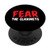 Fear The Clarinets Funny Marching Band Woodwind Instrument PopSockets PopGrip- Swappable Grip for Phones  and  Tablets
