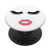 Sexy rose pink Lips and Eyelashes PopSockets Grip and Stand for Phones and Tablets