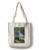 Lantern Press Bear Family Yellowstone -100 percent Cotton Tote Bag Reusable-