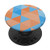 Aesthetic Geometric Triangle Pattern in orange and blue PopSockets PopGrip- Swappable Grip for Phones  and  Tablets