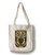 Lantern Press Zoo Faces Zebra -100 percent Cotton Tote Bag Reusable-