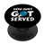 Table Tennis You Got Served Funny Ping Pong Gift PopSockets Grip and Stand for Phones and Tablets