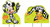 Disney Mickey & Pluto Yard Stakes Set