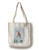Lantern Press Mount Baker Washington Snowboarder Jumping -100 percent Cotton Tote Bag Reusable-