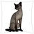 LESGAULEST Throw Pillow Cover -18x18 inch- - Cat Siamese Cat Animal Feline Kitty Kitten Pet