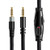 MJKOR Replacement Audio Aux Cable for HyperX Cloud Alpha and Cloud Mix Gaming headsets with Inline Mute  and  Volume Control -No Inline Mic-