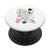 Distracted by Cats and Kitchen Chef Baking PopSockets PopGrip- Swappable Grip for Phones  and  Tablets