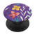 Bright Violet Purple Pastel Floral Flower Design PopSockets PopGrip- Swappable Grip for Phones  and  Tablets