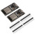 MELIFE 2 Pack for ESP32 ESP-32S Unassembled Development Board 2.4GHz Dual-Mode WiFi  plus Bluetooth Dual Cores Microcontroller Processor Integrated with ESP32s Antenna RF AMP Filter AP STA for Arduino IDE
