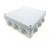 YXQ 200x200x80mm Junction Box Electric Cover w Holes IP65 Waterproof Plastic Squre Project Case Power Outdoor Enclosure (7.9'' x 7.9'' x 3.1'')