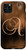 iPhone 11 Pro A Orange Night Dark Moon Stars Water Sky Initial Letter Name Case