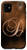 iPhone 11 D Orange Night Dark Moon Stars Water Sky Initial Letter Name Case
