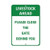 New Metal Sign Aluminum Sign Livestock Ahead Please Close The Gate Behind You Sign for Outdoor  and  Indoor 12" x 8"