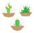 Creative Teaching Press Terrariums 6" Cut-Outs -Positively Plants- Classroom Decor