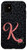 iPhone 11 Black Leopard Cheetah Letter K Initial Monogram Pink Rose Case