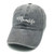 Waldeal Embroidered Adjustable Mom Life Baseball Cap Vintage Washed Cotton Denim Dad Hat Grey