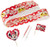 Amscan Disney Minnie Mouse Cake Decoration Kit Red