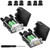 DB9 Breakout Connector -Male plusFemale- BIFALE DB9 Solderless Connector RS232 D-SUB Serial Adapters 16mm thinner 9 Pin Port Terminal Breakout Board with Case Long Bolts Tail Pipe