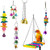 REXI 6 Packs Bird Parrot ToysBird Swing Chewing Toys-Perch Climbing Ladder Wooden Stand Hammock Ball Bell for Parrots Parakeet