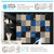 Martha Stewart Crafts  Calendar Chalkboard Stencils Sheets
