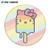 PopSockets: Collapsible Grip & Stand for Phones and Tablets - Hello Kitty Rainbowpop