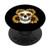 Skull Sunflower Floral Flowers Cute Gift PopSockets PopGrip- Swappable Grip for Phones  and  Tablets