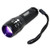 HQRP Professional Flashlight Blacklight 3W LED 390nm Wavelenght with Variable Focus for Arson Investigation Security Control Pet Urine Detection Room Inspection Leak Detection