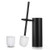 Hoomtaook Toilet Bowl Brush for Bathroom Toilet-Ergonomic Toilet Brush and Holder with 2 Brushes Toilet Bowl Brush for Bathroom Stainless Steel Toilet Brush Sets