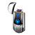 Dual Arc Lighter USB Double Arc Lighter Rechargeable Flameless Windproof Electronic Plasma Mini Portable Lighters No Gas Good for Cigar Candle Cigarette Pipes -Silver Arc Lighter-