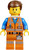 LEGO The Movie LOOSE Mini Figure Emmet with Piece of Resistance