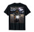 Rottweiler Dog on Motorcycle Cruise Down Highway T-Shirt