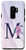 Galaxy S9 plus Purple Flower Initial Letter M Monogram Personalized Gifts Case