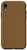 iPhone XR Coyote Brown Plain Solid Color Case