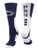 TCK Penn State Nittany Lions Perimeter Crew Socks -Grey-Blue-White Large-