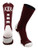 TCK Texas A and M Aggies Baseline Crew Socks -Maroon-White Small-
