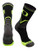 TCK Oregon Ducks Victory Crew Socks -Black-Neon Yellow X-Large-