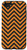 iPhone SE -2020- - 7 - 8 Orange and Black Chevron Stripes Pattern Design Case